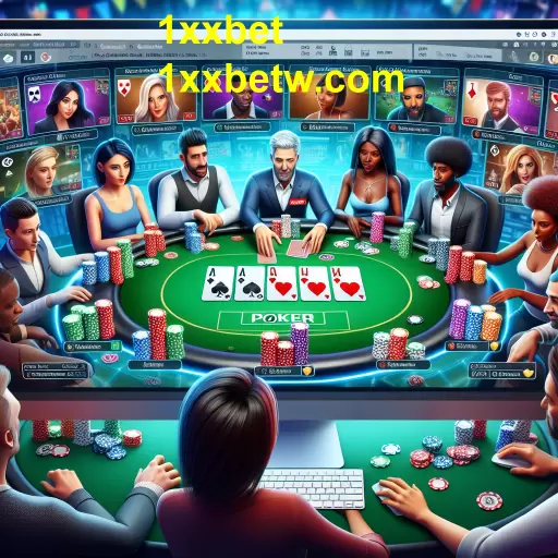 A Emoção do Poker Online na 1xxbet